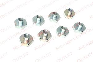 VESPA V 1-15 V30-33 VM VN VL VB1 Kit dadi ruota M8