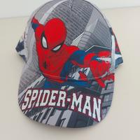 Cappello con visiera Spiderman NUOVO