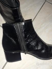 stivaletto vernice donna