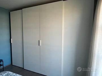 Armadio 4 Ante - TOMASELLA - Bianco