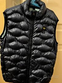 Piumino smanicato Blauer - ragazzo - blu