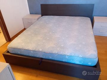 Letto matrimoniale a cassettone