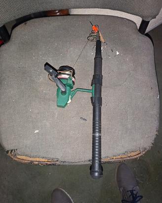 Canna da Pesca Telescopica con Mulinello