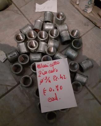 tubo e raccordi zincati