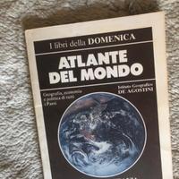 Atlante del mondo 5 volumi 1985 De Agostini
