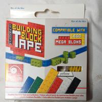 Building block tape colore giallo per LEGO
