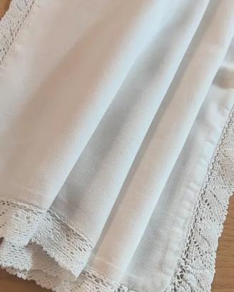 Federa Cuscino d'Arredo Puro Cotone Bianco