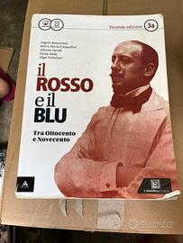 Libro”il rosso e il blu 3a+3b” ISBN 9788843416912