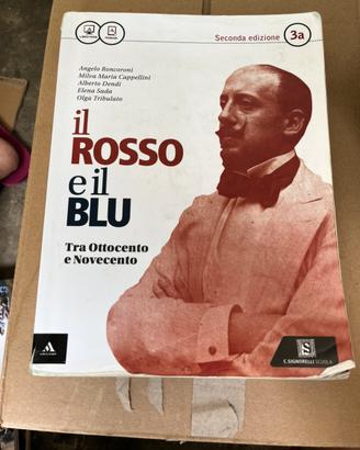 Libro”il rosso e il blu 3a+3b” ISBN 9788843416912