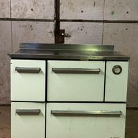 Cucina a legna anni 90