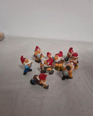 Collezione gnomi burloni kinder anni 90