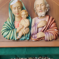 Madonna vintage, vedi foto ,3 pezzi ceramica