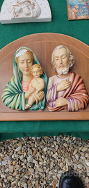 Madonna vintage, vedi foto ,3 pezzi ceramica