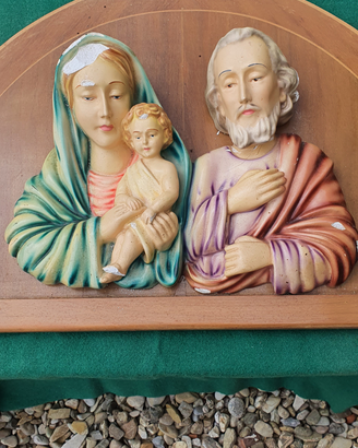 Madonna vintage, vedi foto ,3 pezzi ceramica