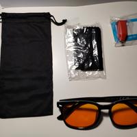 Occhiali filtro luce blu