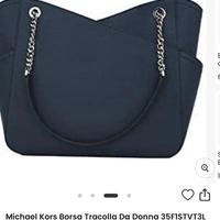 Borsa colore Blu Michael Kors