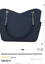 Borsa colore Blu Michael Kors
