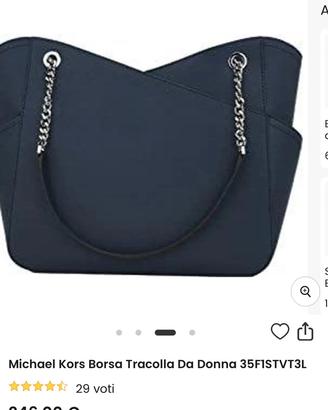 Borsa colore Blu Michael Kors