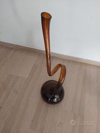 Vaso portafiori in vetro dal design  originale