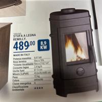 Stufa a legna remilly