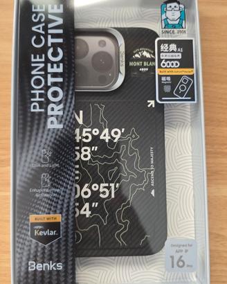 Cover Benks kevlar per iPhone 16 Pro 