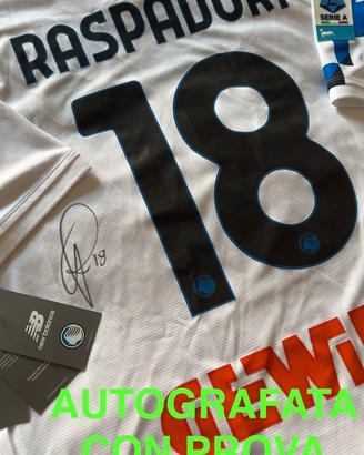 Maglia Atalanta 26/27 Raspadori autografata