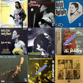 Billie Holiday, serie di vinili jazz rari