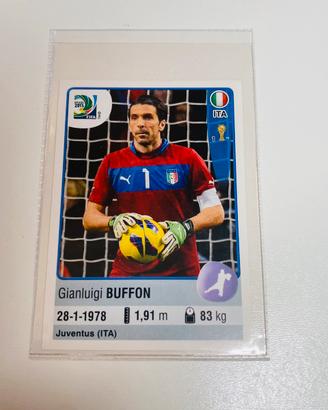 N’ 114 Buffon Italia Figurina Confederation Cup 13