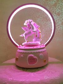 lampada decorativa unicorno Bluetooth USB