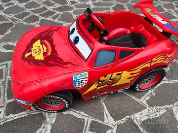 Macchina auto elettrica Cars Saetta McQueen Disney