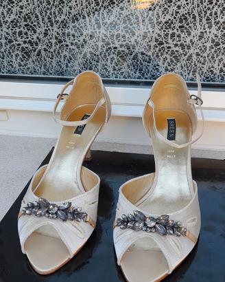 le scarpe donna n.o40 ottime elegante tacco 7 c 7 