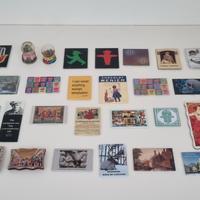 Magneti calamite da frigo lotto 32 pezzi souvenir