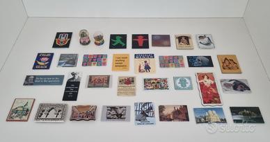 Magneti calamite da frigo lotto 32 pezzi souvenir