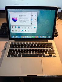 MacBook Pro Retina 13" 2015 8GB RAM 480gb