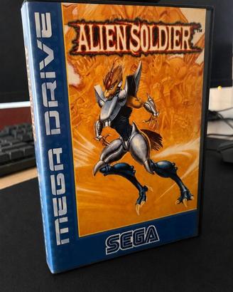 Alien Soldier SEGA Mega Drive PAL 1995 CIB RARO