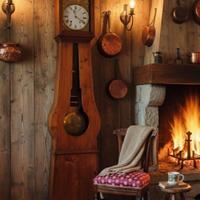 Antico Orologio Pendolo metà '800