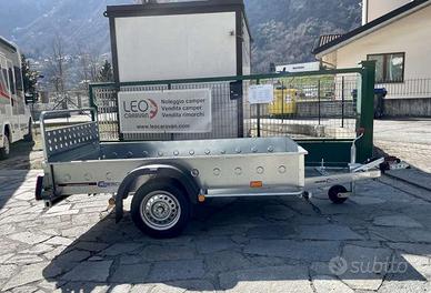 Rimorchio CRESCI PT6C con rampa di salita