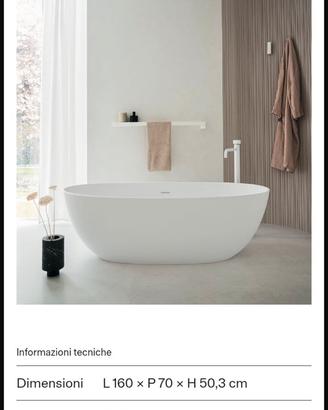 Vasca da bagno freestanding