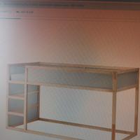 letto a castello reversibile Ikea