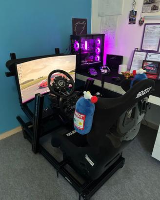 Simulatore Completo Fanatec GT3 + PC+ALL Garanzia