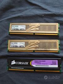 ram ddr2 ocz gold 1066mhz 2gb + corsair