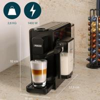 Macchina caffè Princess Nespresso con monta latte