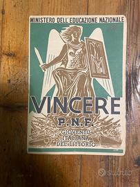 Pagelle scolastiche del ventennio