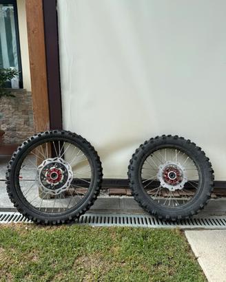 cerchi e gomme enduro fantic xm /xe tutti gli anni