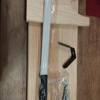 JAMONERO PORTA PROSCIUTTO SUPPORTO LEGNO E METALLO