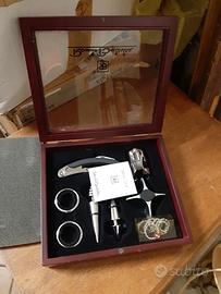 Cofanetto wine set Renato Balestra.