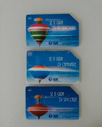 3 SCHEDE TELEFONICHE