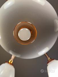 Lampadario in vetro di Murano