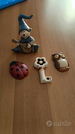 calamite Egan e gnomo Porta fortuna 