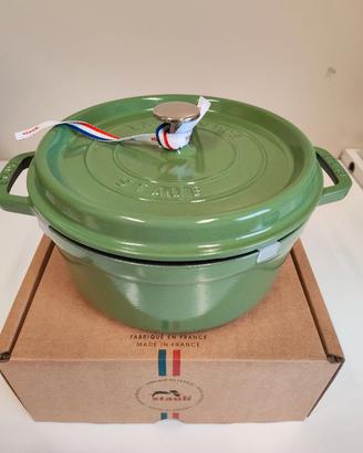 Pentola STAUB La Cocotte 24 cm (Verde) - Nuova